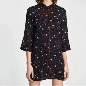 Zara women Star Mini Dress size S